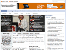Tablet Screenshot of innovations-intelligenz.de